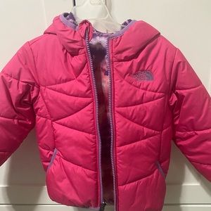 Reversible north face jacket
